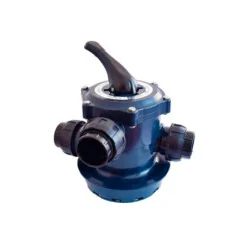 Multivalvula Vulcano 6 Vias Azul Con Uniones