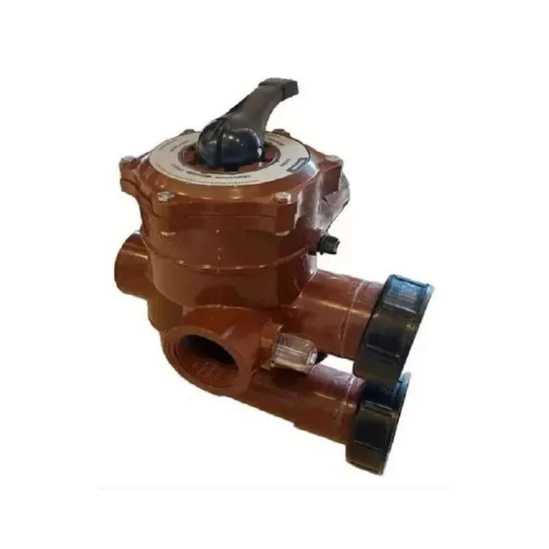 Multivalvula Vulcano 6 Vias De 2" Con Cuadro Para Vc200