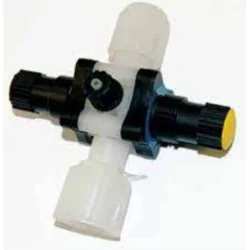 Valvula Multif. Pvdf-Ptfe Fpm Max.18 Bar Tubo 4/6