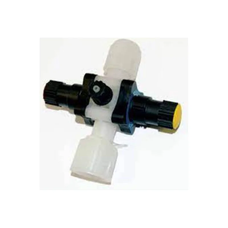Valvula Multif. Pvdf-Ptfe Fpm Max.18 Bar Tubo 8/12