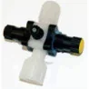 Valvula Multif. Pvdf-Ptfe Fpm Max.18 Bar Tubo 8/12