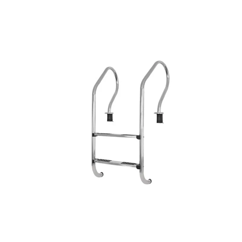 Escalera Vulcano 2 Peldaños Acero Inoxidable