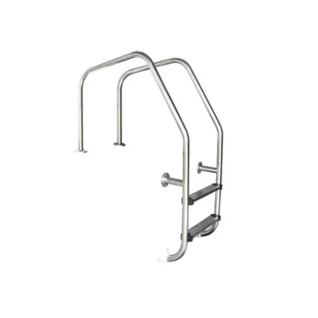 Escalera 4 Peld. Inox Pisc. Rebosadero