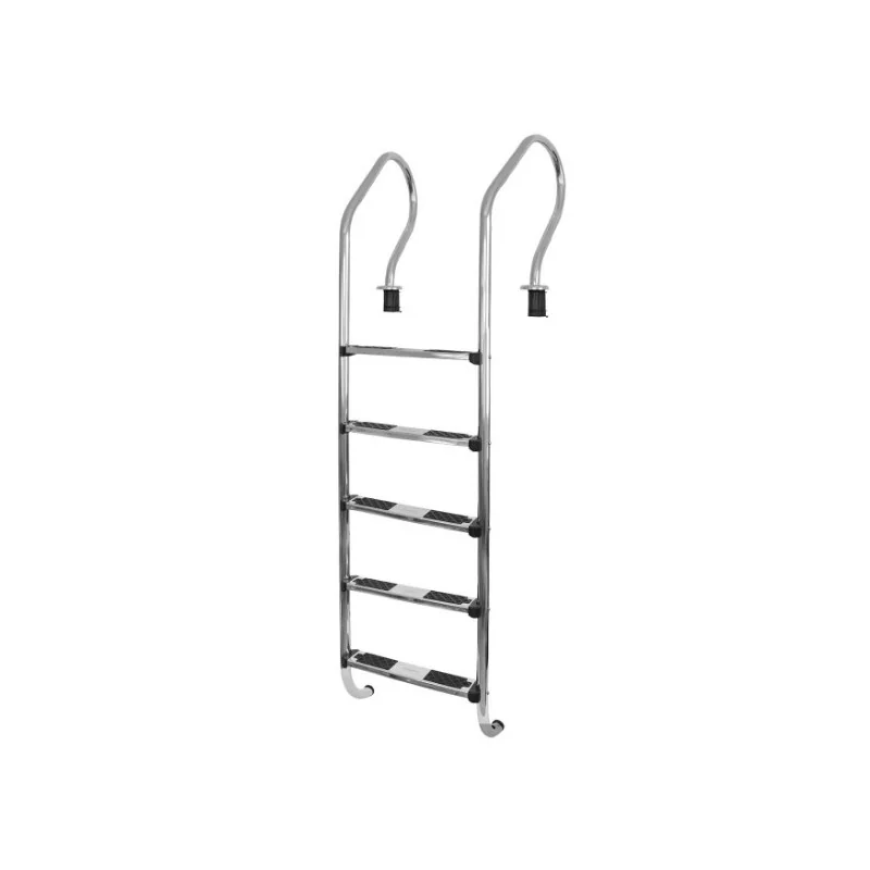 Escalera Vulcano 5 Peldaño Acero Inoxidable