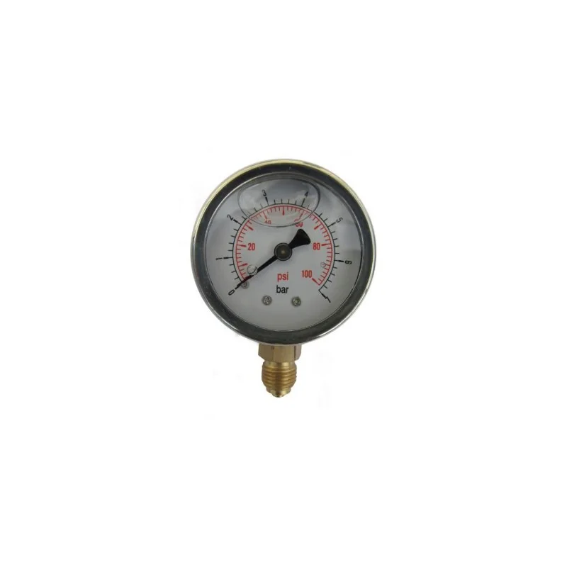 Manom. Glicerina 7 Bar (100 Psi)