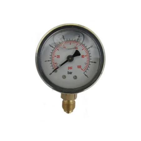 Manom. Glicerina 7 Bar (100 Psi)