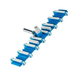 Limpiafondo Vulcano 16 Ruedas Fijas Ee.Uu. R/ Silicona, Mango Alum,Ancho 74Cms