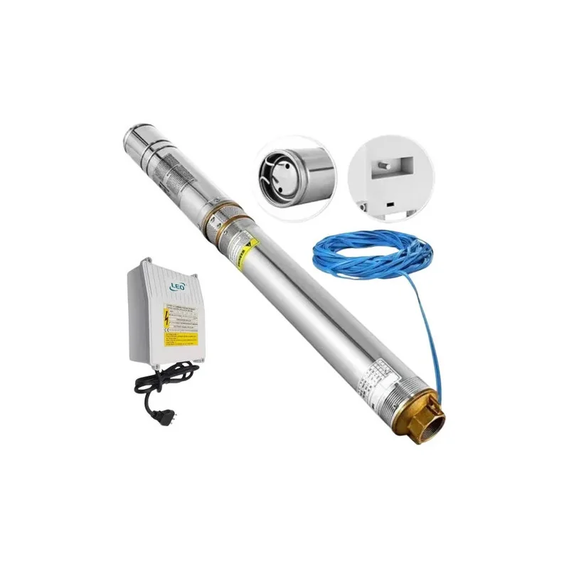 BOMBA POZO PROFUNDO LEO 4XRM4/13-1.1 1.5HP 11/4´´