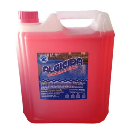 ALGUICIDA ROJO BIDON DE 5LTS (CLORURO DE BENSALCONIO)