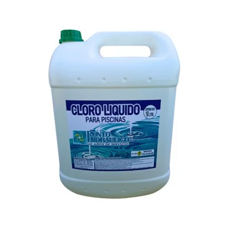 BIDON DE CLORO LIQUIDO 10 LTS 10%