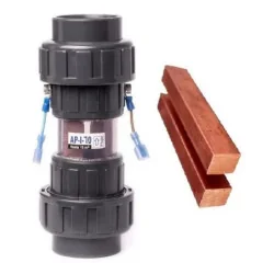 ELECTRODO IONIZADOR 70m3 - TUBO TRANSPARENTE