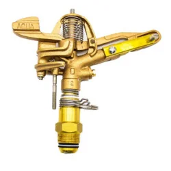 ASPERSOR BRONCE AQ30-PC AJUSTABLE 1' DOBLE BOQUILLA