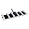 LIMPIAFONDO VULCANO 12 RUEDAS SILICONA NEGRO