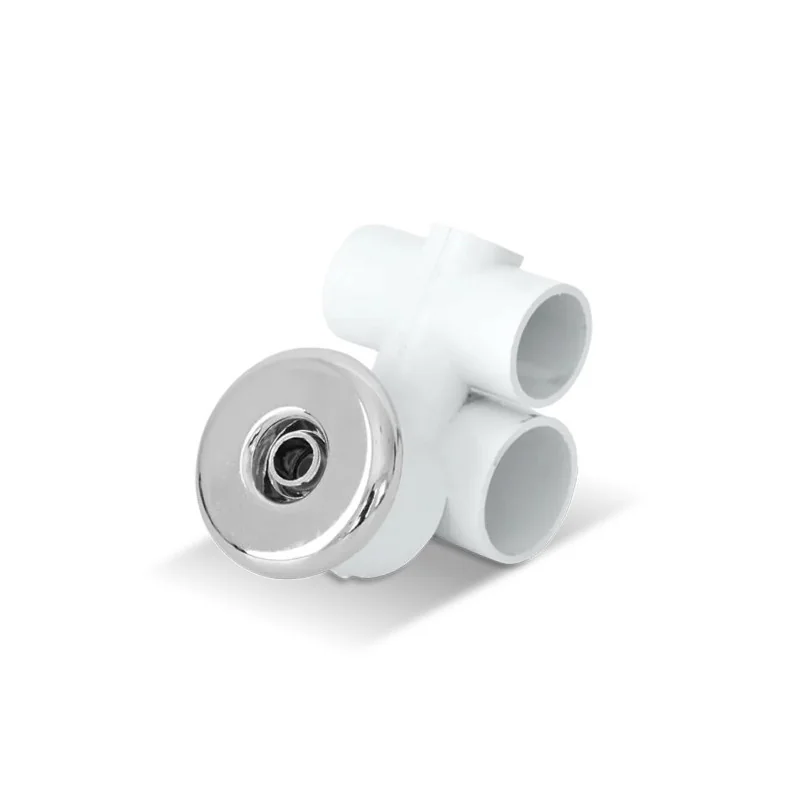 Hidrojet Con Aro Vista Cromo Agua Ø40 Aire Ø32