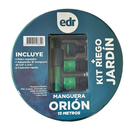 Kit Pitón Con Manguera Orion Malla Reforzada 1/2" 10Mts